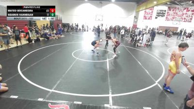 157 lbs Semifinal - Mateo Bocanegra, Etiwanda vs Seamus Hannegan, Team Thunder