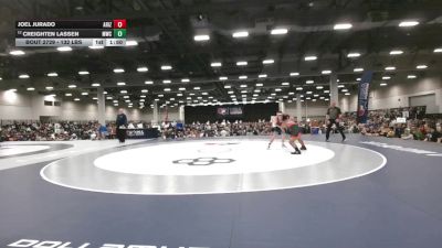 132 lbs Champ. Rd Of 128 - Joel Jurado, Arizona vs Creighten Lassen, MWC Wrestling Academy