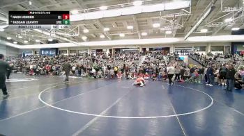 120 lbs Quarterfinal - Taegan Leavitt, Spanish Fork vs Nash Jensen, Delta