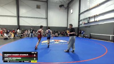 114 lbs Round 4 - Murphy Massey-O`Hanlon, NWWC vs Sawyer Keinonen, Newberg Mat Club