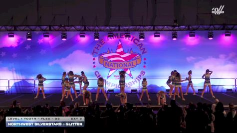 Northwest SilverStars - Glitter [2025 L1 Youth - Flex - D2 Day 2] 2025 The American Northwest Portland Nationals