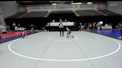 90 lbs Quarterfinal - Jesse Mace, Georgia vs Cayden Bagley, Woodland Wrestling