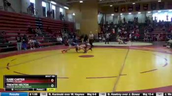 165 lbs Cons. Round 3 - Trentin Helton, Missouri Baptist University vs Gabe Carter, Cornell College