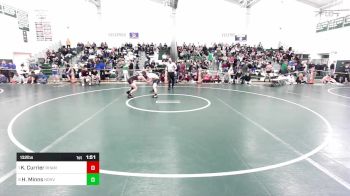 132 lbs Quarterfinal - Kyle Currier, RHAM vs Hayden Minns, North Haven