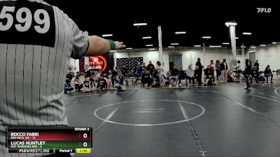 84 lbs Round 3 (4 Team) - Rocco Fabri, Red Devil WC vs Lucas Huntley, Mat Warriors Red