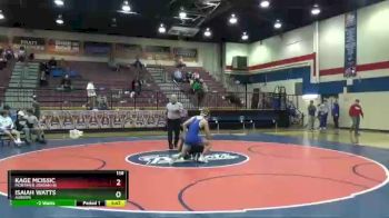 138 lbs Round 2 - Kage Mcissic, Mortimer Jordan HS vs Isaiah Watts, Auburn