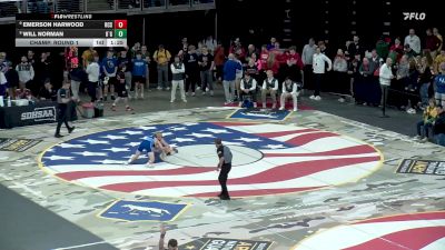 Champ. Round 1 - Emerson Harwood, Rapid City Stevens vs Will Norman, O`Gorman