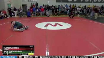 132 lbs Round 3 - Jack Voneschembach, St. John Paul II vs Matthew Pieroni, Florence