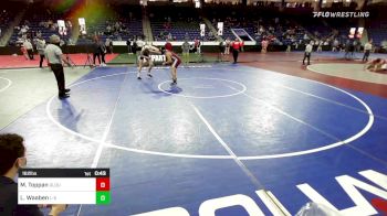 182 lbs Round Of 64 - Michael Toppan, Gloucester vs Luke Waaben, Lincoln-Sudbury