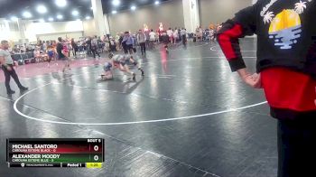 113 lbs Round 2 (6 Team) - Michael Santoro, Carolina Exteme Black vs Alexander Moody, Carolina Exteme Blue