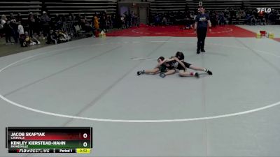 60 lbs Cons. Round 1 - Jacob Skapyak, Lakeville vs Kenley Kierstead-Hahn, Paynesville