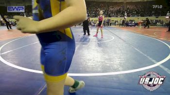 75 lbs Rr Rnd 1 - Arabella Tiffin, Redskins Wrestling Club vs Katie Burrows, Noble Takedown Club