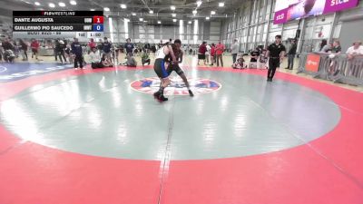 98 lbs Champ. Round 1 - Dante Augusta, UP Outlaw WC vs Guillermo Pio Saucedo, Inland Northwest Wrestling Training Center