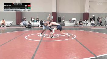 125 lbs 5th Place - Louie Gill, West Virginia vs Cameron Stinson Jr., North Carolina