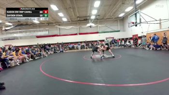 150 lbs Round 1 (4 Team) - Kason BW RSP Cahill, Shoshoni vs Zayden Stahl, Lovell High School