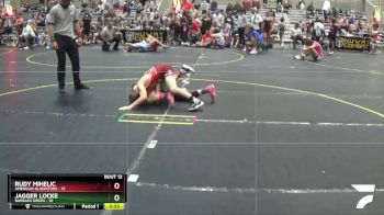 92 lbs Round 4 (6 Team) - Rudy Mihelic, American Gladiators vs Jagger Locke, BadBass Green