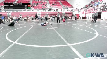 67 lbs Rr Rnd 1 - Kadence McDowell, Noble Takedown Club vs Blaine Backus, Newkirk Takedown Club