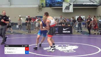 63 kg Rr Rnd 1 - Dylan Gregerson, Utah Valley RTC vs Dalton Roberts, NYAC/NMU