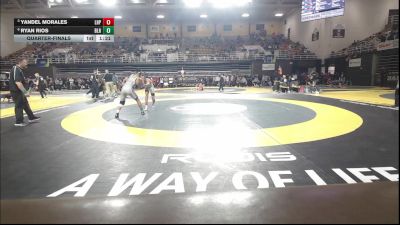 138 lbs Quarterfinal - Yandel Morales, Lake Highland Prep vs Ryan Rios, Blair Academy