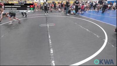 80 lbs Consi Of 8 #2 - Stetson Jefferson, Raw Wrestling Club vs Cannon Kerbo, Team Worx Wrestling Club