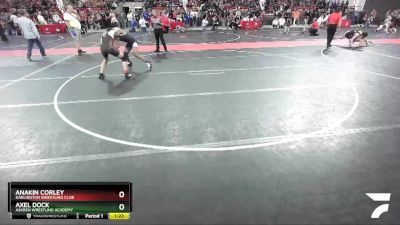 145 lbs Cons. Round 2 - Axel Dock, Askren Wrestling Academy vs Anakin Corley, Darlington Wrestling Club