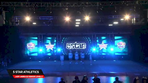 5 Star Athletics [2026 Lady Jades D2 Senior Level 2 Day 2] 2026 US Open Cheerleading & Dance Championship