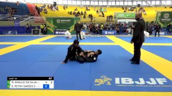 RAFHAEL ARAUJO DA SILVA vs EDUARDO PETRY SIMÕES SOARES 2024 Brasileiro Jiu-Jitsu IBJJF