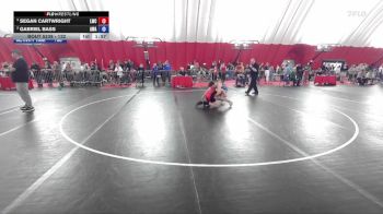 132 lbs Semifinal - Segan Cartwright, Lodi Wrestling Club vs Gabriel Bass, Askren Wrestling Academy