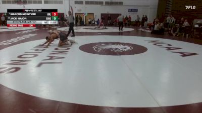 141 lbs 5th Place Match - Marcus McIntyre, UW - La Crosse vs Jack Major, Concordia Moorhead
