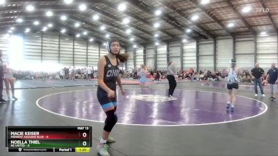 117 lbs Semis - R1 Wb - Auna McCarty, Indiana Inferno Black vs Delaney Williams, Team Ohio Gray