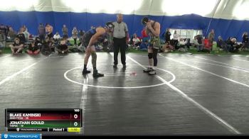 160 lbs Round 1 (8 Team) - Blake Kaminski, Ohio Titan vs Jonathan Gould, TWFOC