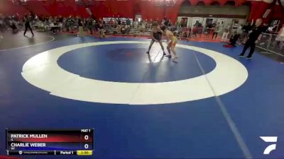 145 lbs Cons. Round 1 - Patrick Mullen, IL vs Charlie Weber, WI