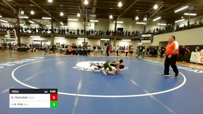 116 lbs Round Of 64 - Ali Hamideh, Frontier vs Andrew Poh, Valley Stream North