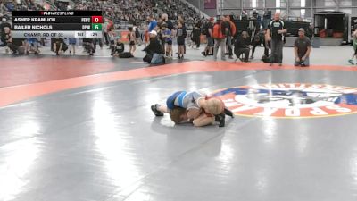 67 lbs Cons. Rd Of 16 - Diego Tovar, Victory Wrestling-Central WA vs Henry DeBeaumont, Moses Lake Wrestling Club