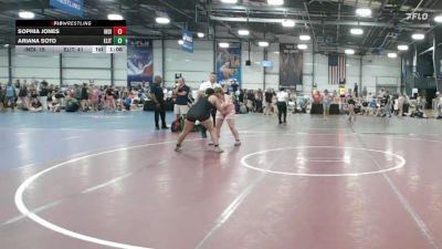 185 lbs Rr Rnd 1 - Sophia Jones, Indiana Athena vs Ariana Soto, Elite NJ Red
