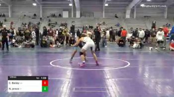 126 lbs Final - Carter Bailey, CA vs Nico Provo, CT