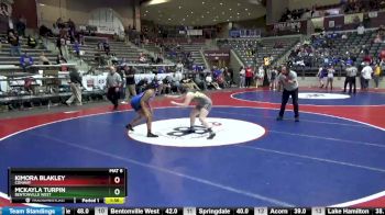 6A 135 lbs Cons. Semi - Kimora Blakley, Conway vs McKayla Turpin, Bentonville West