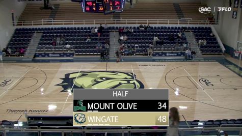 Replay: Mount Olive vs Wingate | Dec 31 @ 2 PM