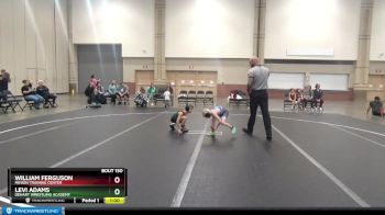 56 lbs Round 3 - Levi Adams, DeHart Wrestling Academy vs William Ferguson, Minion Training Center