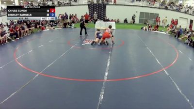 125 lbs Kaylee Coker, Tennessee vs Bentley Samuels, Arkansas