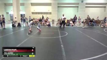 52 lbs Round 4 (6 Team) - Landon Pease, North Florida Elite vs Mia Barro, U2 Upstate Uprising