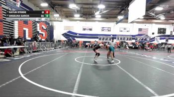 130 lbs Cons. Round 5 - Angelina Garcia, Sultana vs Kaylin Steede, Oak Hills