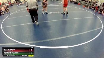 220 lbs Round 3 (6 Team) - Max Kopplin, Iowa USA Red vs Kenneth Walker, Kansas Cobras