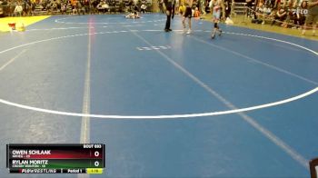 100 lbs 5th Place Match - Owen Schlaak, NRHEG vs Rylan Moritz, Crosby Ironton