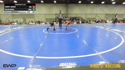 75 lbs Rr Rnd 1 - Edison Cutts, Texas Top Team 9u vs Sawyer Simpson, Mojo 9U