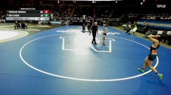 114 lbs Champ. Round 1 - Teegan Sibble, Bolivar-Richburg-5 vs Mo Chen, Jericho-8
