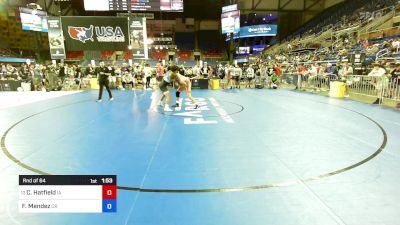 144 lbs Rnd Of 64 - Cash Hatfield, IA vs Froylan Mendez, OR