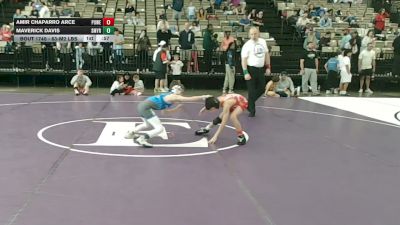 63-M2 lbs Final - Amir Chaparro Arce, Power Half Wrestling Academy vs Maverick Davis, Smyrna