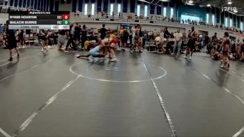 120 lbs Cons. Semi - Ryker Houston, Elevate Wrestling Club vs Malachi Burris, Fitzgerald