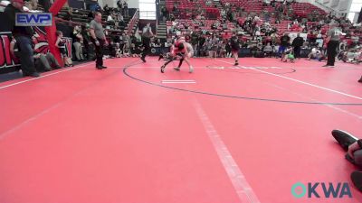 70 lbs Semifinal - Maddix Spencer, Keystone Kids 11U vs Austin Mittasch, Perry Wrestling Academy